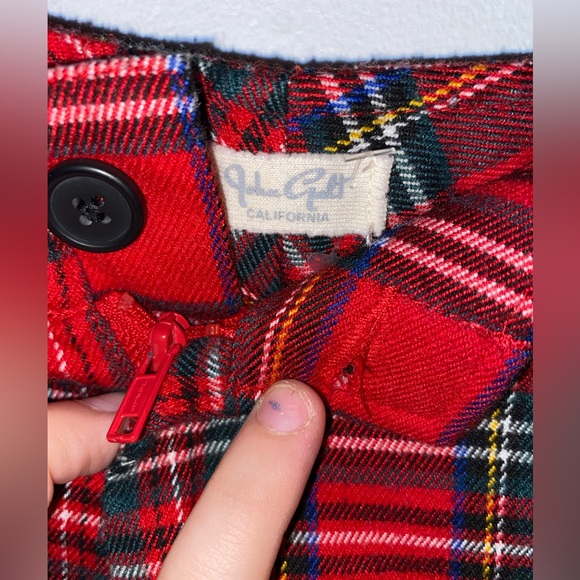 Red Plaid Pants from Brandy Melville - Picture 3 of 3